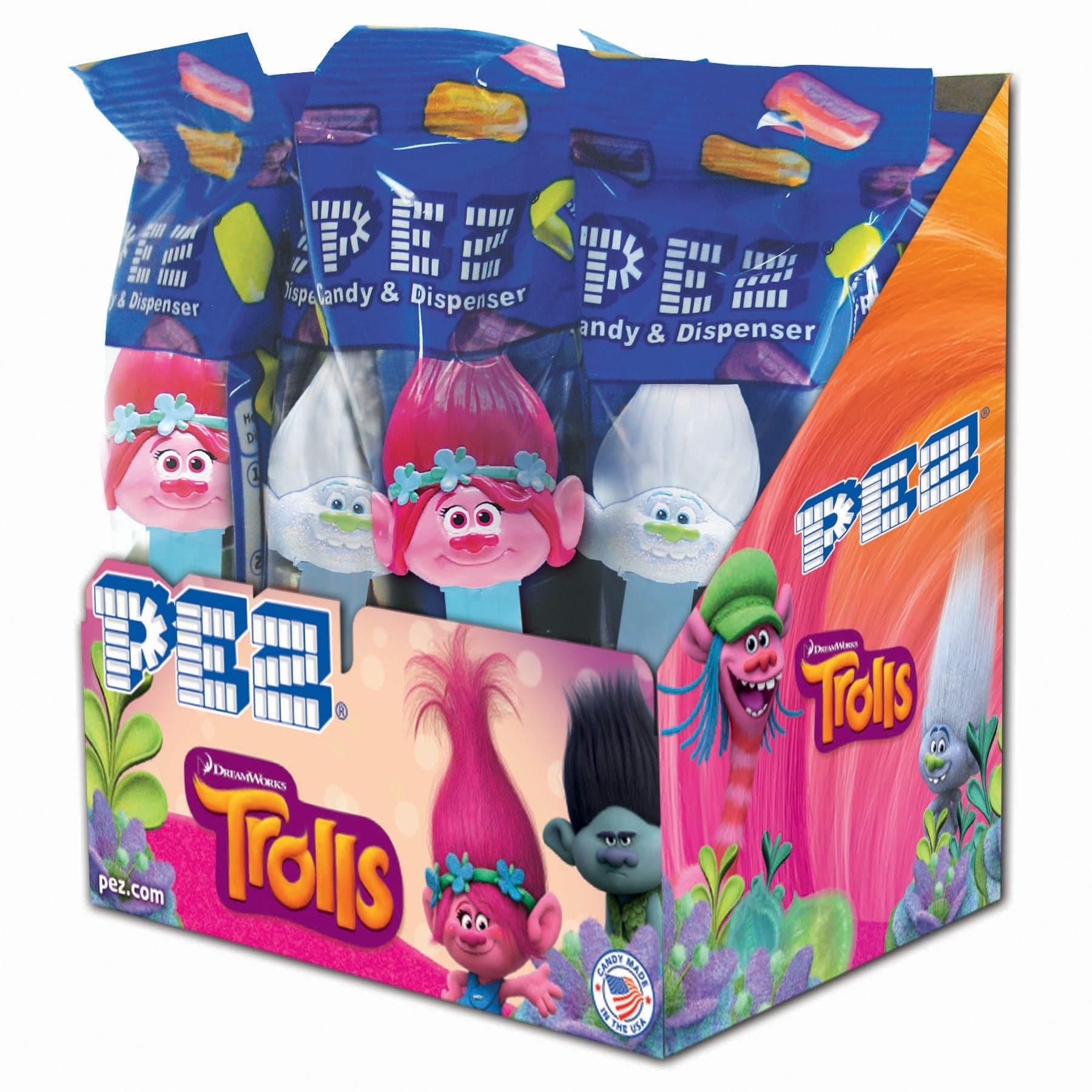Pez Trolls 12ct - Royal Wholesale