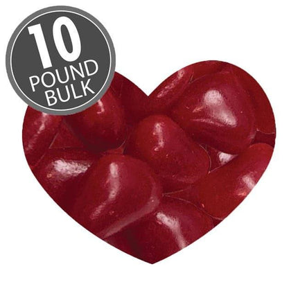 Jelly Belly Cinnamon Lovers Hearts 10lb - Royal Wholesale