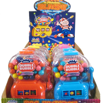 Kidsmania Dubble Bubble Big Jackpot Gumball Slot Machines 12ct - Royal Wholesale