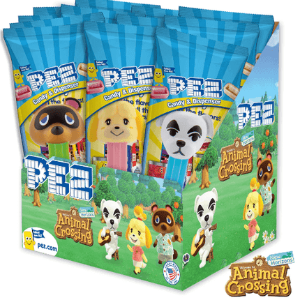 Pez Animal Crossing Assortment 12ct - Royal Wholesale