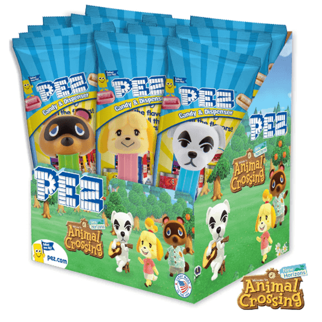 Pez Animal Crossing Assortment 12ct - Royal Wholesale