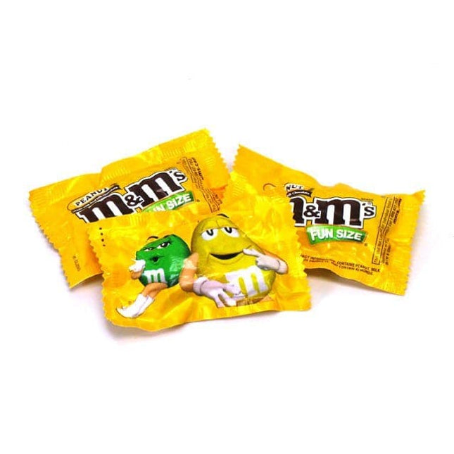 M&M Peanut Candy Fun Size 23lb