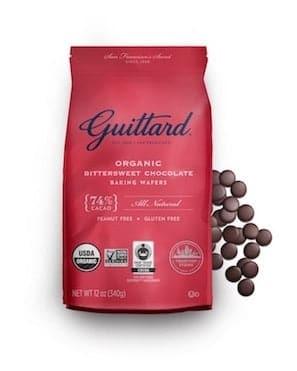 Guittard Fair Trade Bittersweet Organic Wafers 74% Cacao 25lb - Royal Wholesale