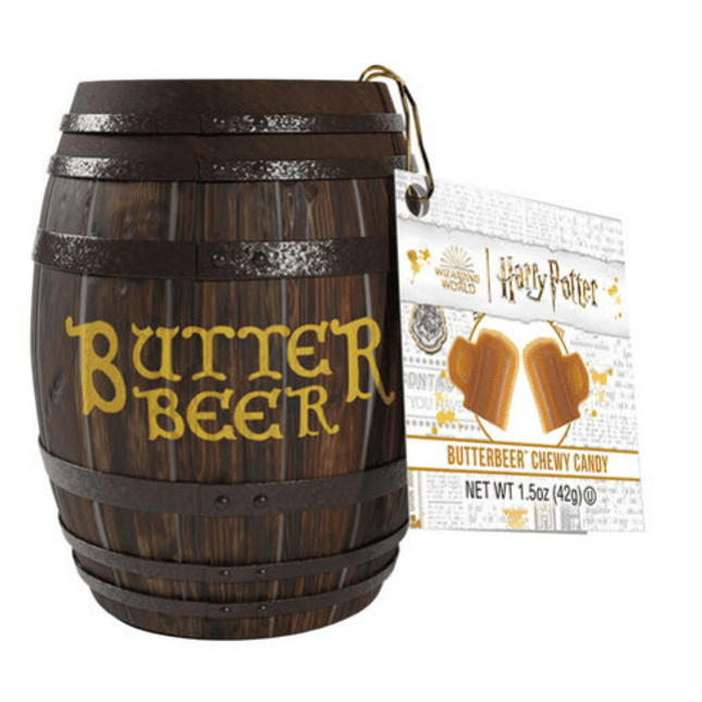 Jelly Belly Harry Potter Butterbeer Barrel Tin 1.5oz ea. 12ct - Royal Wholesale