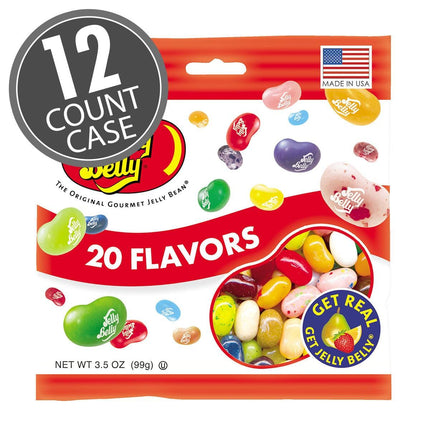 Jelly Belly 20 Flavor Bag 3.5oz 12ct - Royal Wholesale