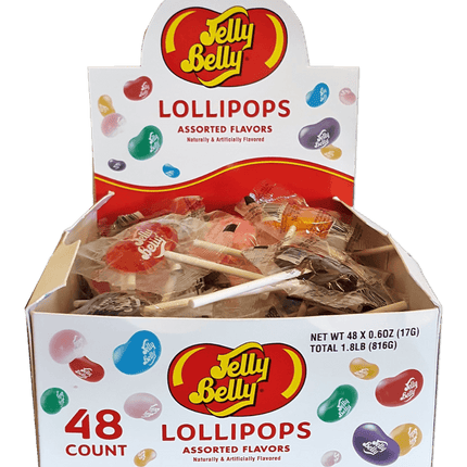 Jelly Belly Lollypops 48ct - Royal Wholesale