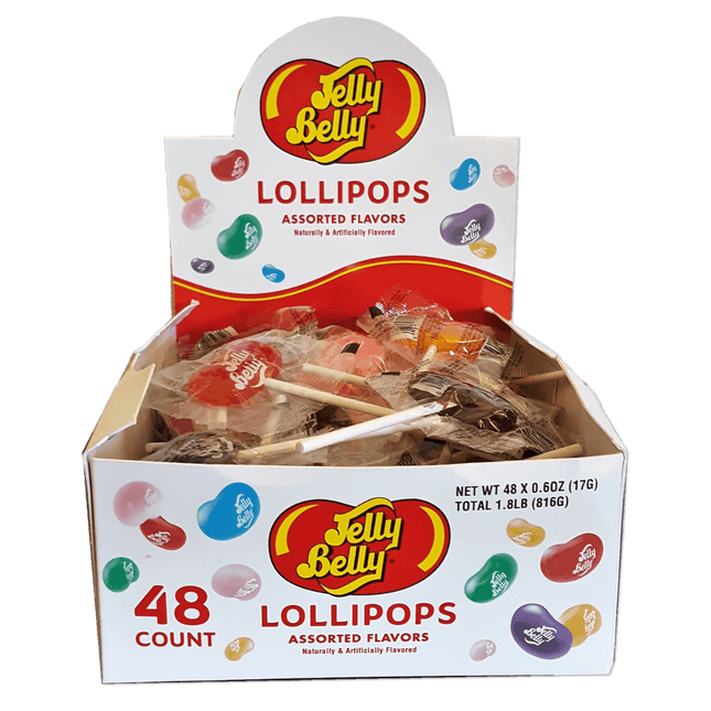 Jelly Belly Lollypops 48ct - Royal Wholesale