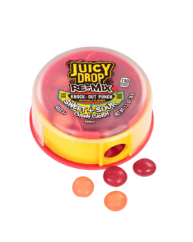 Topps Juicy Drop Re-Mix Sweet & Sour Candy 8ct - Royal Wholesale