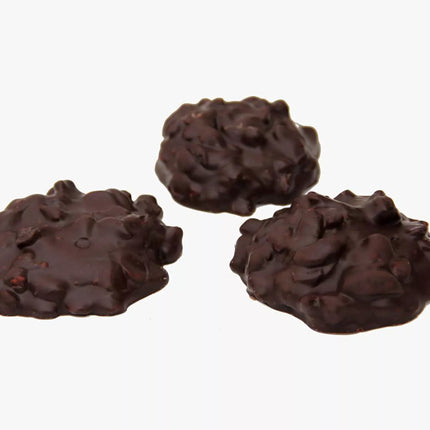 Asher Cashew Cluster Dark Chocolate 5lb - Royal Wholesale