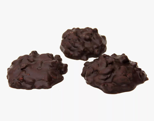 Asher Cashew Cluster Dark Chocolate 5lb - Royal Wholesale