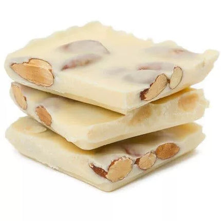 Asher White Chocolate Almond Bark 6lb - Royal Wholesale