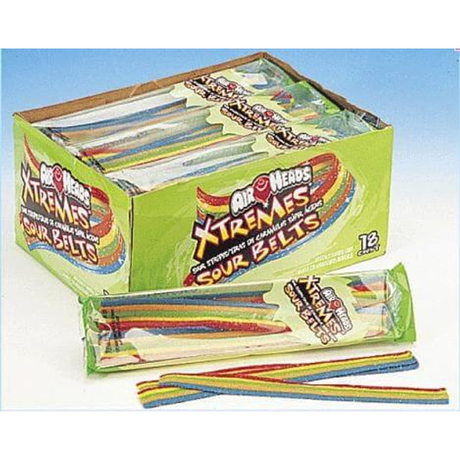 Airheads Extreme Sour Belts 18ct