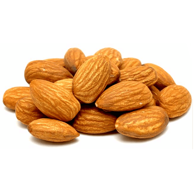 Roasted Salted 23-25ct Shelled Almonds 25lb - Royal Wholesale