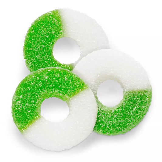 Albanese Gummi Apple Rings 4.5lb - Royal Wholesale