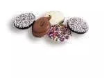Asher White Chocolate Nonpareils with Multi Color Seeds 7lb - Royal Wholesale