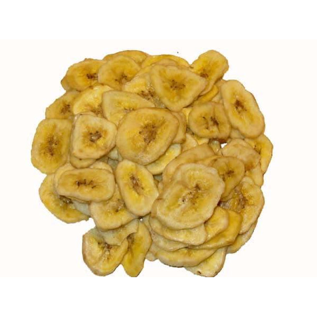 Dried Sweet Banana Chips Bulk 14lb - Royal Wholesale