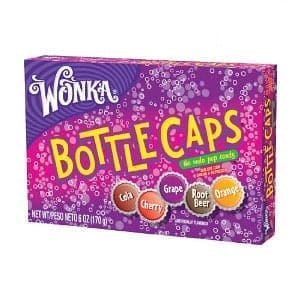 Wonka Bottle Caps 5oz Theater Box 10ct