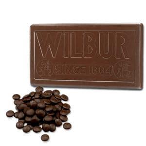 Wilbur Bronze Medal Semisweet Chocolate Block 37 (145 Viscosity) 50 lb CTN - Royal Wholesale