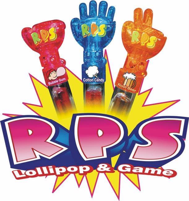 Rock Paper Scissors Hand Game Lollipops 12ct - Royal Wholesale