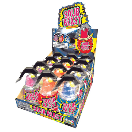 Not Available From Manufacturer No ETA Kidsmania Sour Blast Grenade Candy Sprays 12ct