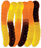 Albanese Halloween Mini Gummy Worms 5lb Bag - Royal Wholesale