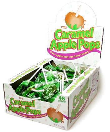 Tootsie Caramel Apple Pops 48ct - Royal Wholesale