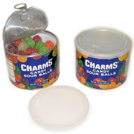 Charms Candy Sour Balls Old Fashioned Canister 12oz 12ct