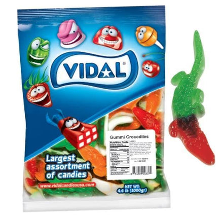 Vidal Gummi Crocodile 4.4lb - Royal Wholesale