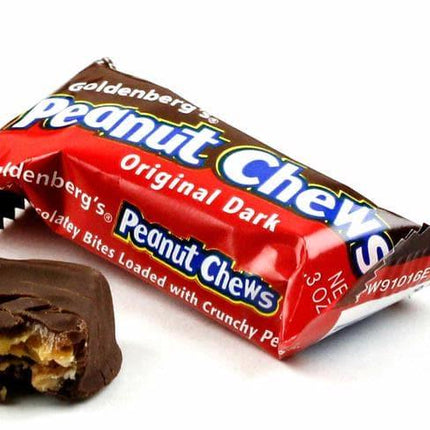 Goldenberg Original Dark Chocolate Peanut Chews 225ct Bag - Royal Wholesale