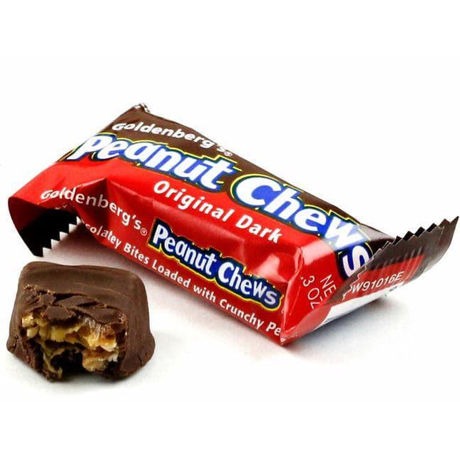 Goldenberg Original Dark Chocolate Peanut Chews 225ct Bag - Royal Wholesale