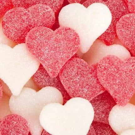 Albanese Valentine Sour Gummi Hearts Red and White 4.5lb - Royal Wholesale
