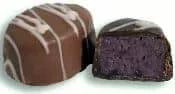 Asher Dark Chocolate Raspberry Creams With Pink String 6lbs - Royal Wholesale