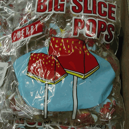 Alberts Big Slice Pop Cherry 48ct