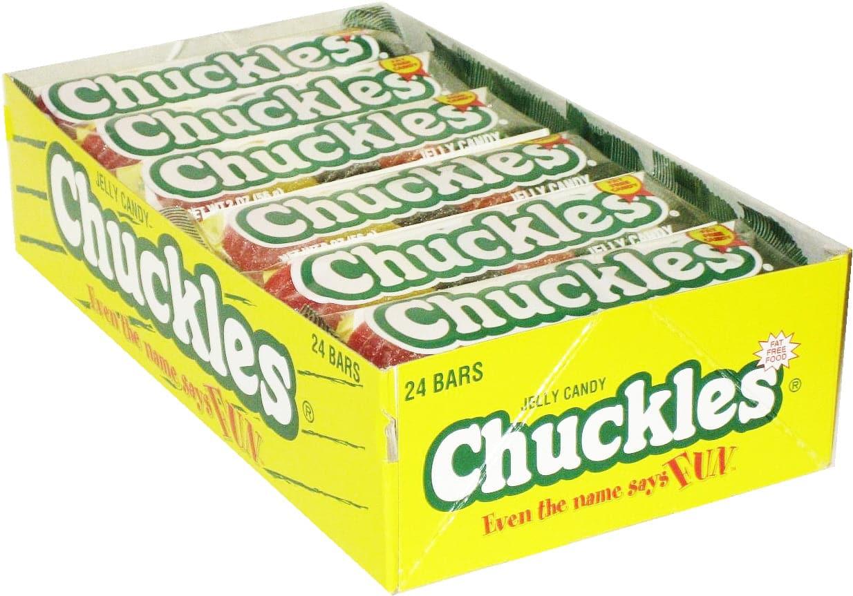 Chuckles Assorted Bar 2oz 24ct