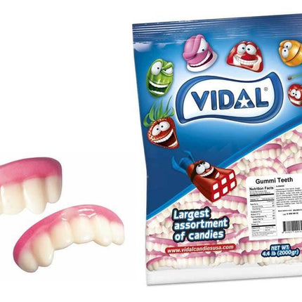 Vidal Gummi Teeth 4.4lb - Royal Wholesale