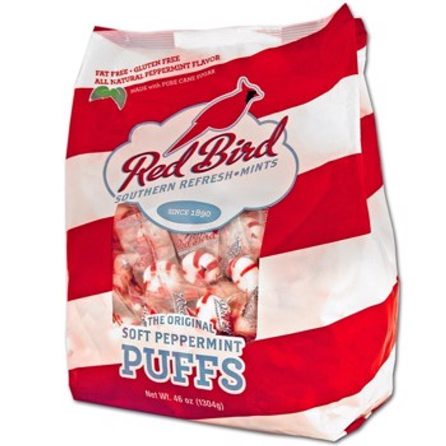 Piedmont Puffs Stand Up Bag Peppermint 240ct 46oz