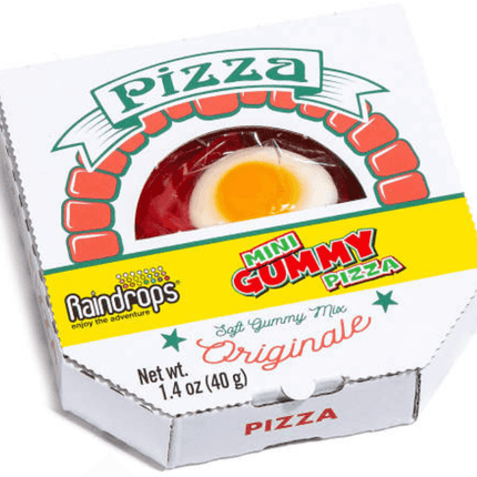 Raindrops Gummy Mini Candy Pizza 1.4oz 12ct - Royal Wholesale