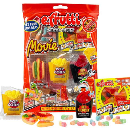 efrutti Gummi Movie Bag 12ct - Royal Wholesale