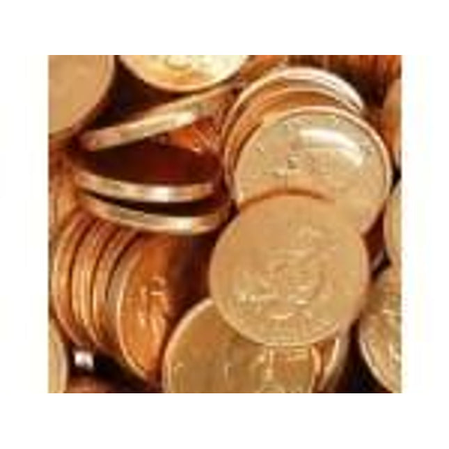 Milk Chocolate Copper Pennies • Chocolate Coins • Bulk Chocolate