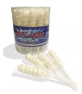 Alberts Color Splash Lollipops Pearl White 30ct - Royal Wholesale
