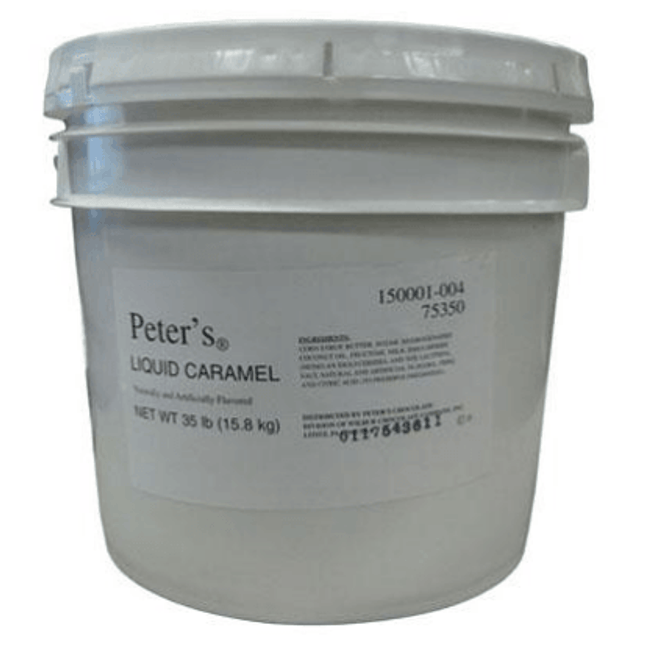 Peter's Liquid Caramel Pail 35lb - Royal Wholesale