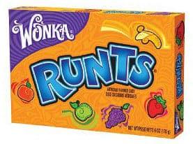 Wonka Runts 5oz Theater Box 12ct - Royal Wholesale