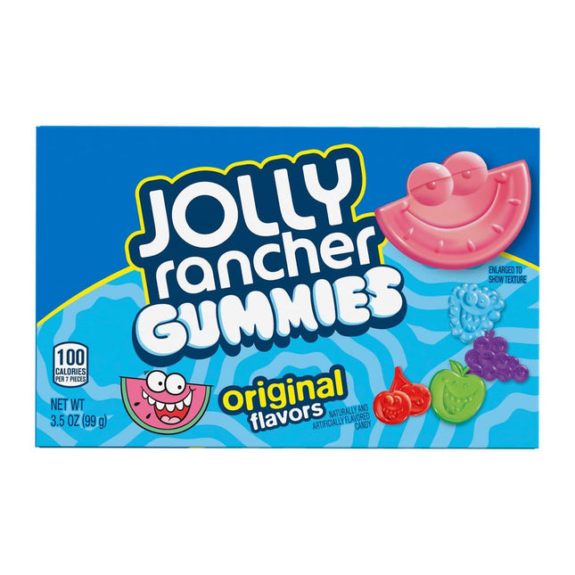 Hershey Jolly Rancher Gummies Theater Box 3.5oz 11ct - Royal Wholesale