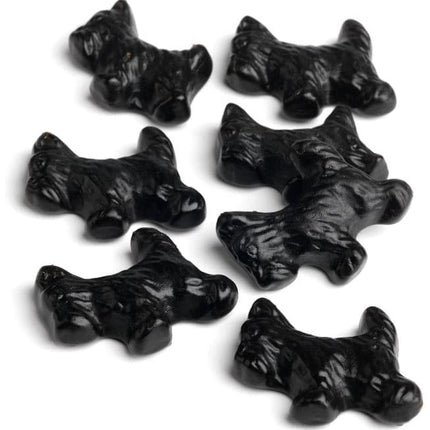 Jelly Belly Scottie Dogs Black Licorice 10lb - Royal Wholesale