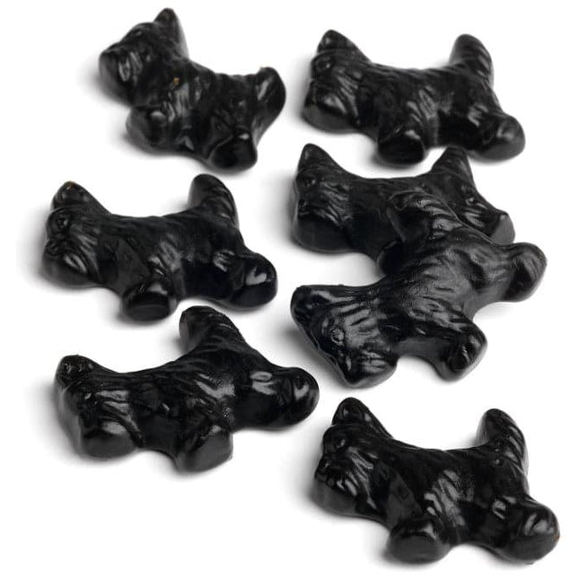 Jelly Belly Scottie Dogs Black Licorice 10lb - Royal Wholesale