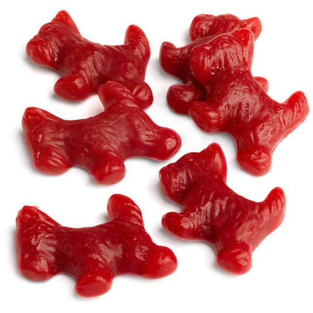 Jelly Belly Scottie Dogs Red Licorice 10lb - Royal Wholesale