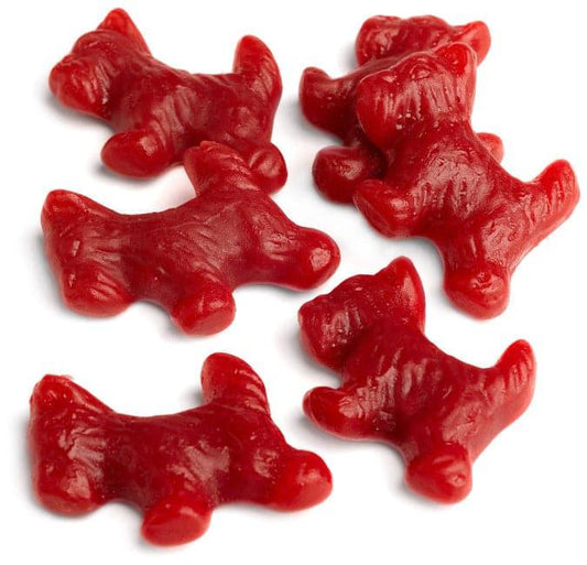 Jelly Belly Scottie Dogs Red Licorice 10lb - Royal Wholesale