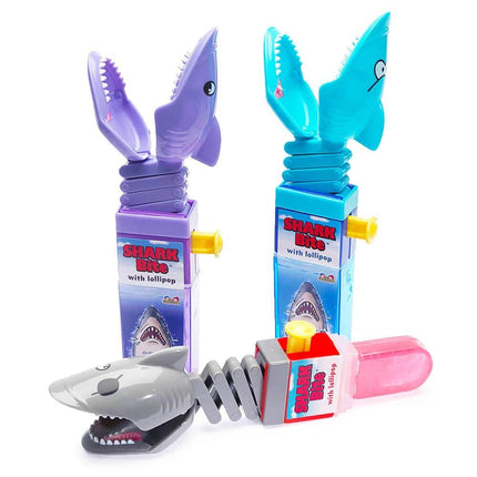 Kidsmania Shark Bite Candy Toy Lollipops 12ct - Royal Wholesale