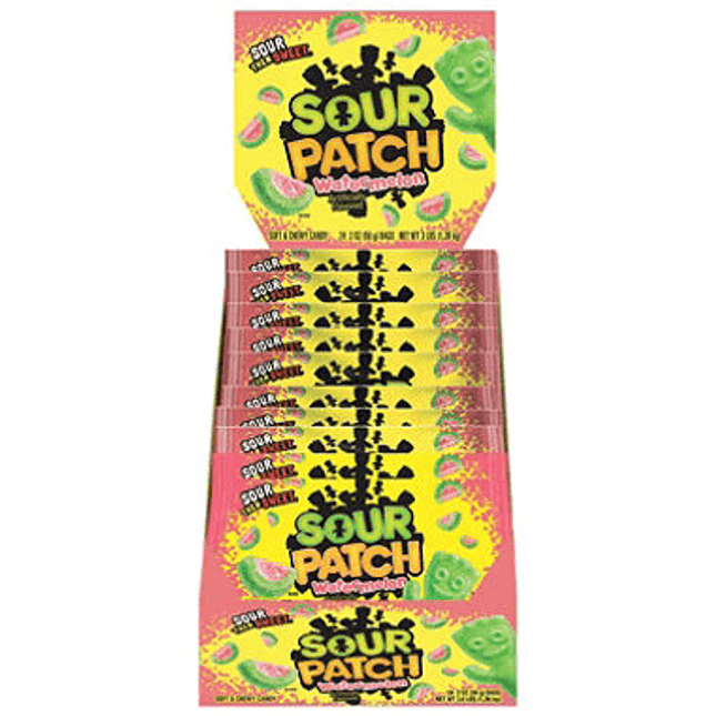 Jaret Sour Patch Watermelon 2oz 24ct - Royal Wholesale