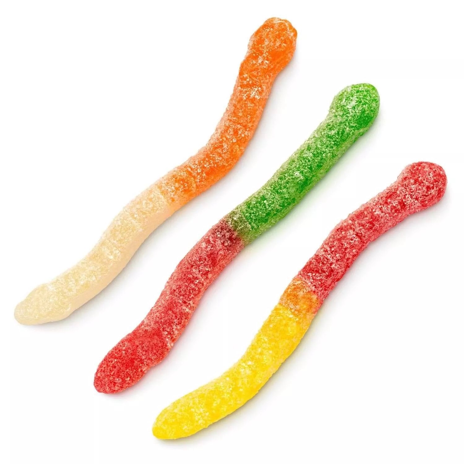 Albanese Sour Wild Fruit Gummy Worms 4.5lb - Royal Wholesale